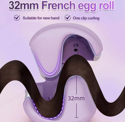 Professional French Egg Roll Hair Curler
