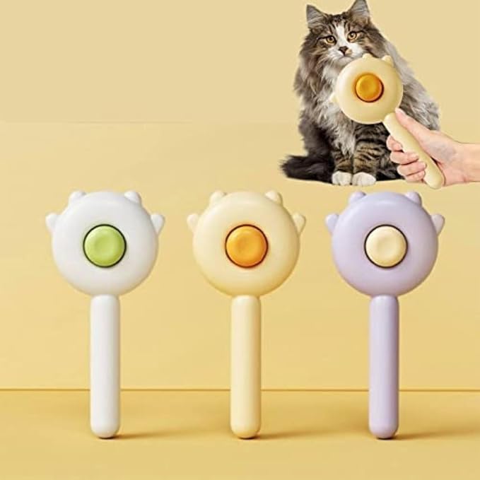 Cat Grooming Brush for Short & Long Hair
