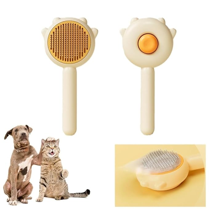 Cat Grooming Brush for Short & Long Hair