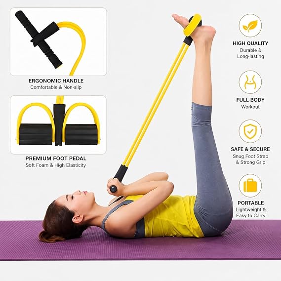 Yoga Pedal Puller Resistance Band Fitness Equipment
