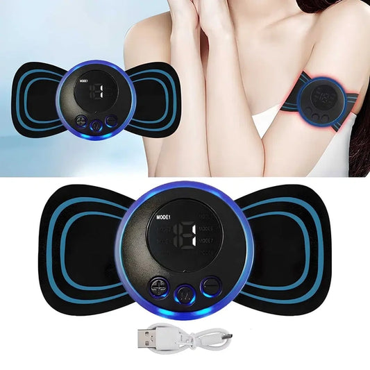 Rechargeable Mini Massager – 8 Modes, 19 Levels