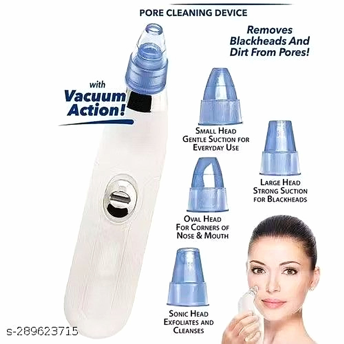 VISTORA facial suction cleanser alternate view