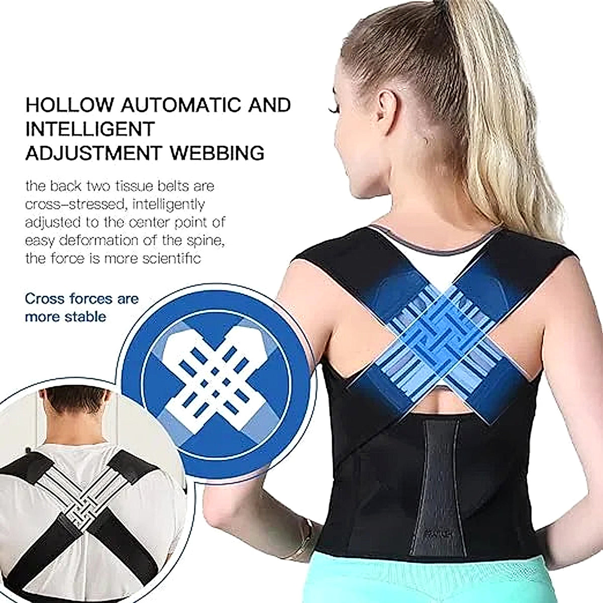 VISTORA posture support belt for men and women