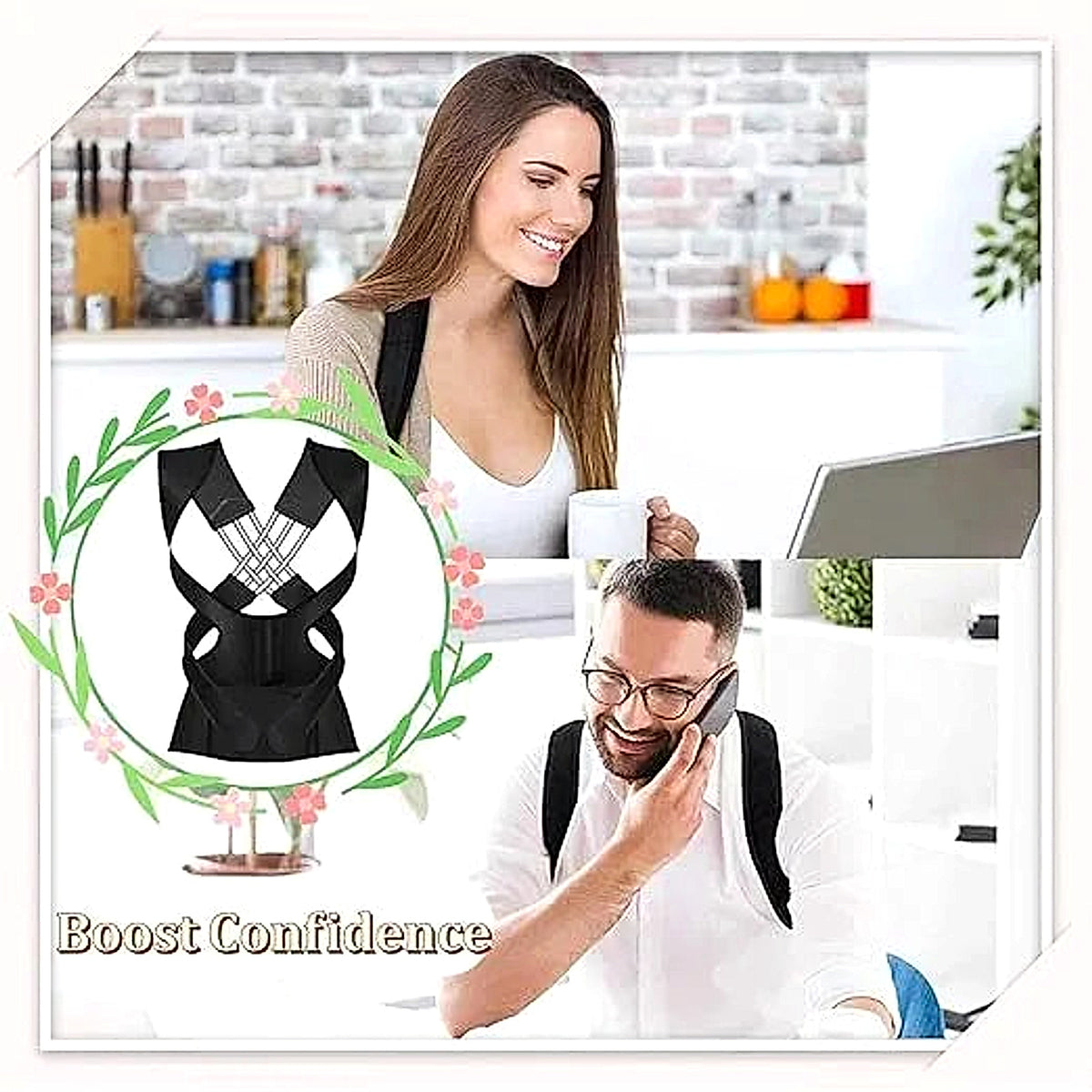 VISTORA invisible style adjustable posture corrector