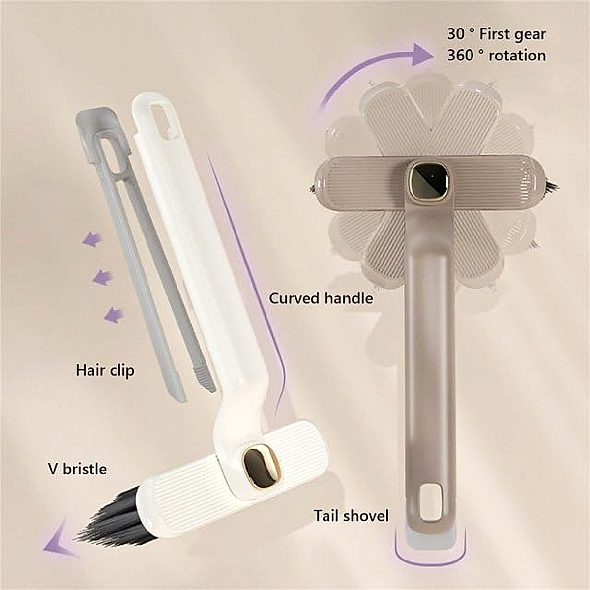 VISTORA multipurpose crevice cleaning brush