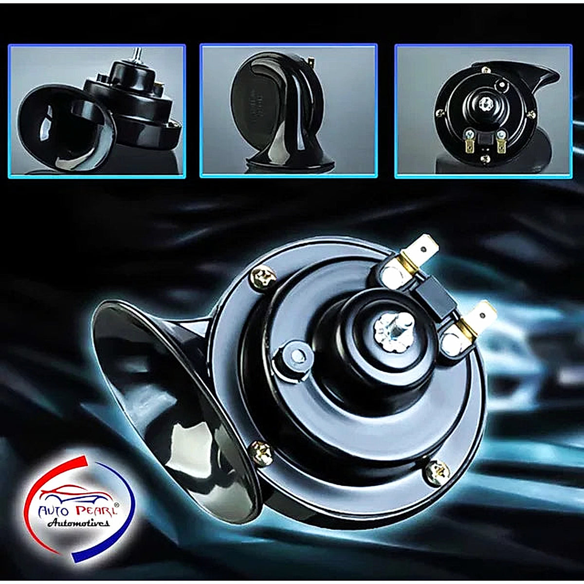 VISTORA electronic vehicle horn detail